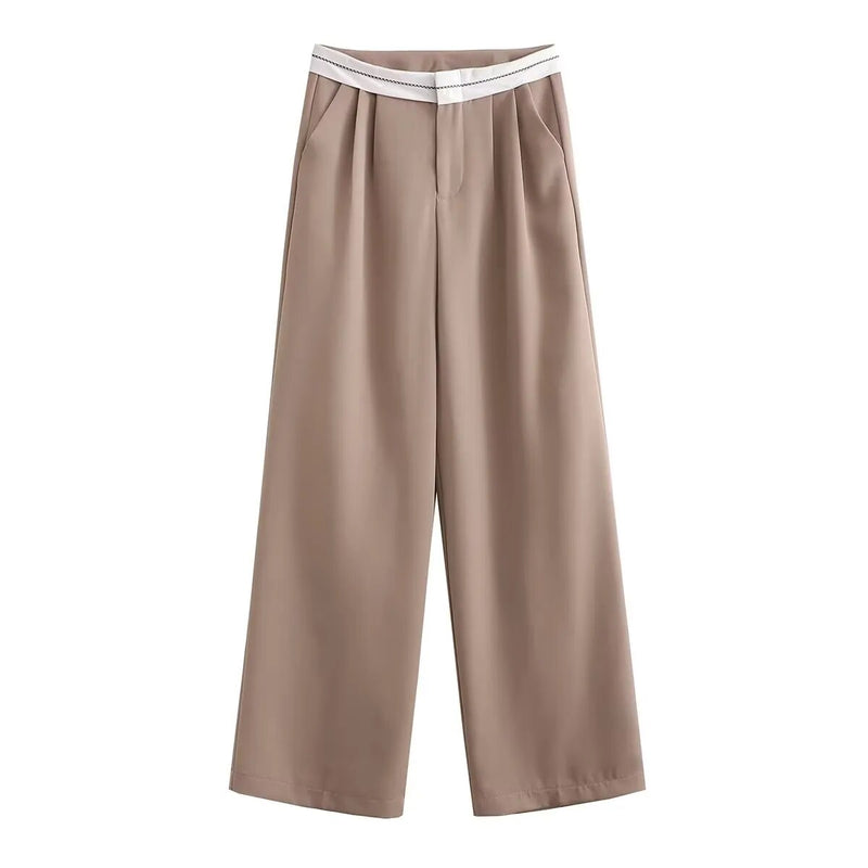 Trousers™ | Vintage broek met wijde pijpen