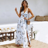 Via™ | Trendy lange jurk met split
