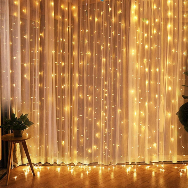 Curti™ | Kerstmis LED lichtgordijn show