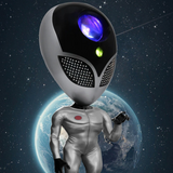 Yooki™ | Buitenaardse robot ster projector