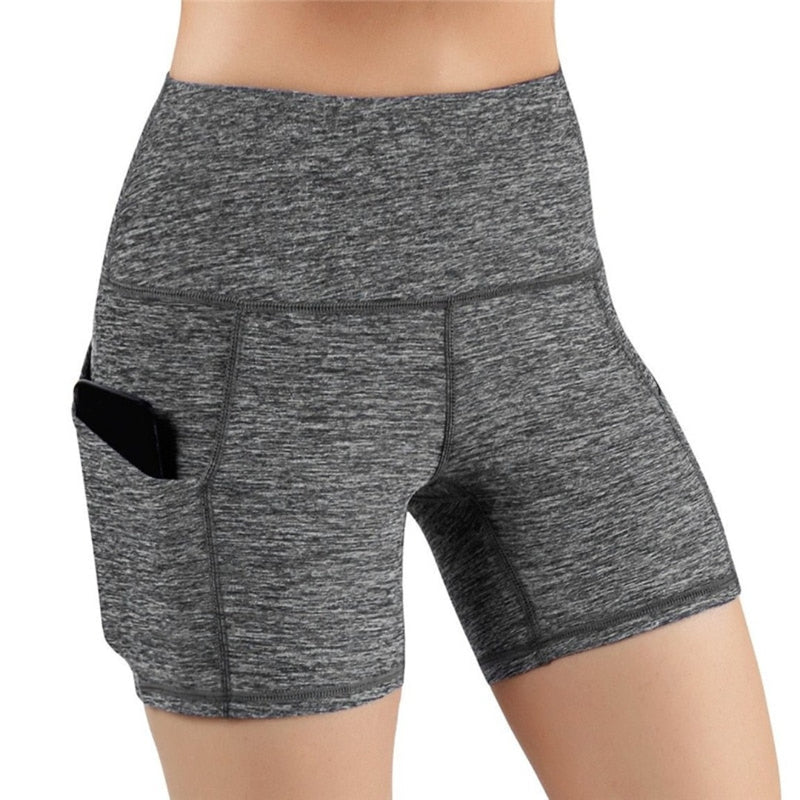 Pocket™ | Hooggesloten shorts met zakdetail